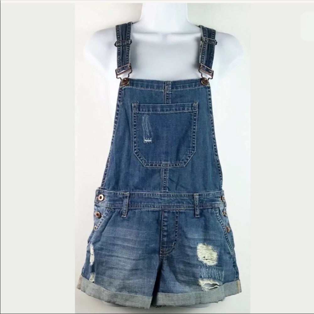 Forever 21 Short Overalls